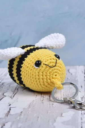 Snelle Levering Haakpakket: Sleutelhanger Bij