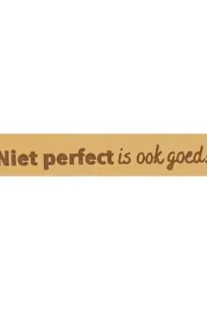 Durable - Leren Label Niet Perfect Is Ook Goed (2 stuks) Veilige Betaling