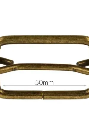 Voordeelprijs Gesp met Schuif - Old Gold - 50mm