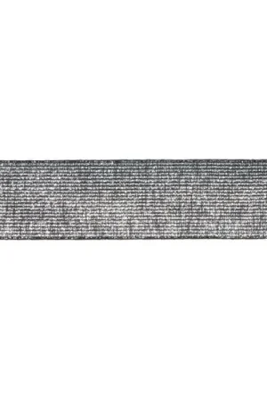 Voordeelprijs Glitter Elastiek - Zilver/ Zwart- 30 mm