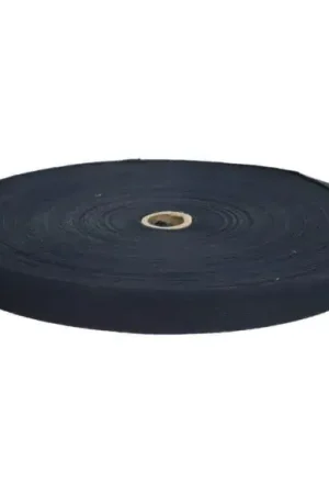 Voordeelprijs Keperband Katoen - 30 mm - Navy