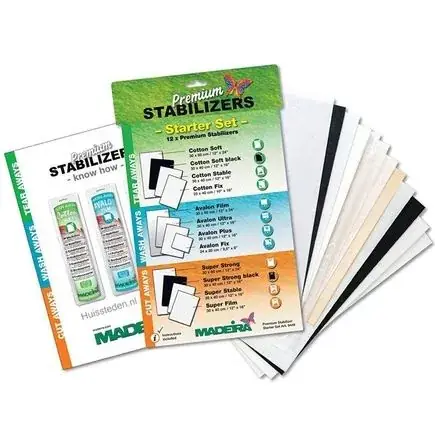 Aanbieding Madeira - Borduurvlies starter set