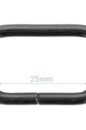 Weekendaanbieding Opry Gesp - Dark Silver - 25mm