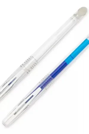 Aanbieding Prym - 2in1 uitwisbare thermo-gevoelige pen blauw-wit