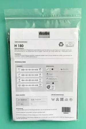 Vlieseline - H180 Zwart - 1 meter Goedkoop