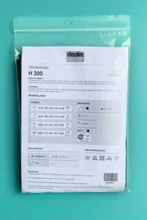 Vlieseline - H200 Zwart - 1 meter Alleen Vandaag