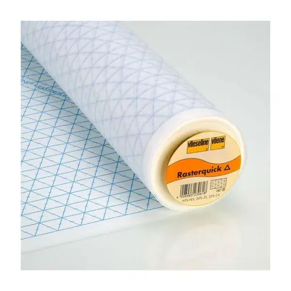 Vlieseline - Rasterquick Driehoek - Blauw 90cm Gratis Retour