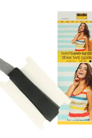 Vlieseline Flexibel Naadband - zwart Actieprijs