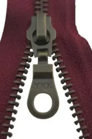 YKK Deelbare Koper Ritsen -70 cm-021 - Bordeaux Koop Online