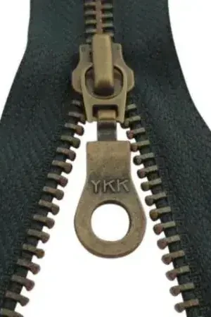 YKK Deelbare Koper Ritsen -70 cm-916 - Donker Bruin Alleen Vandaag