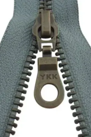 YKK Deelbare Koper Ritsen -40 cm-577 - Grijs Koop Online