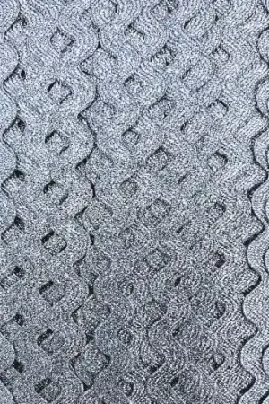 Zigzagband Silver - 4mm/8mm Nieuw