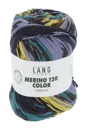 Lang Yarns Merino 120 Color Dagaanbieding