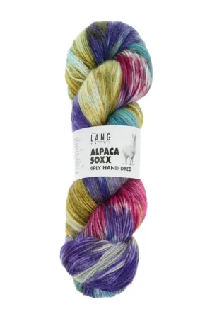 Lang Yarns Alpaca Soxx 4ply hand-dyed Fabrieksprijs