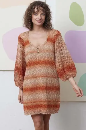 Zomerjurkje Alba breien - Lang Yarns breipakket Favoriet