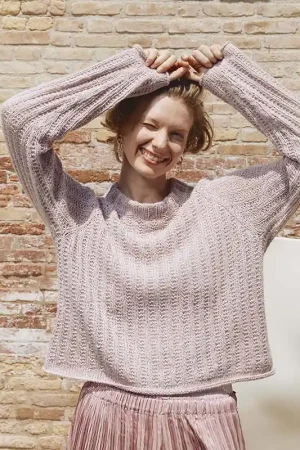 Speciale Aanbieding Zomerse damestrui top down breien - Lang Yarns breipakket