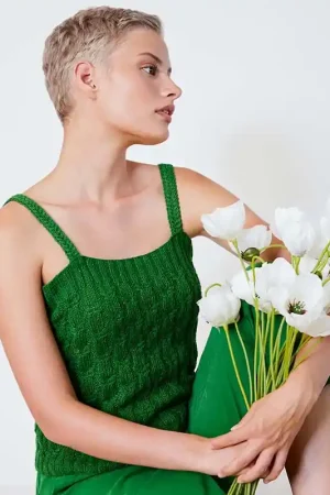 Zomertopje Urte breien - Lang Yarns breipakket Gecertificeerd