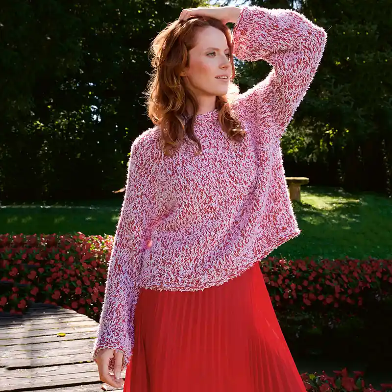 Actieprijs Zomertrui voor dames breien - Lana Grossa breipakket