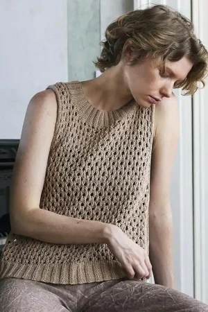 Zomertop Britta breien - Lang Yarns breipakket Koopje