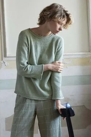 Premium Katoenen damestrui Birgitta breien - Lang Yarns breipakket