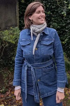 Sjaaltje Rina met I-cord breien - Hobby Gigant breipakket Laatste Kans