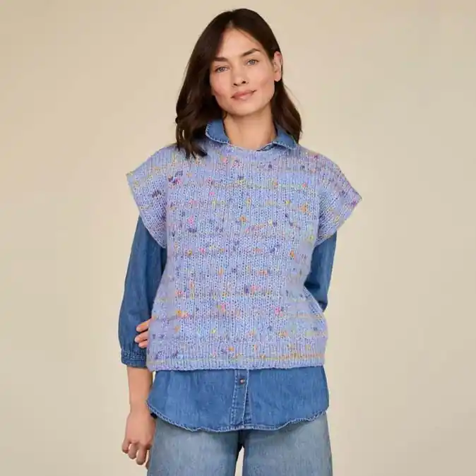 Basic dames spencer Cassata breien - Lana Grossa breipakket Direct Beschikbaar