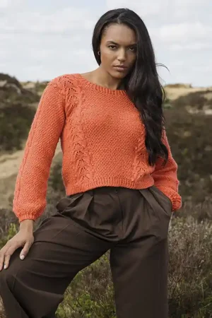 Bestel Nu Damestrui Rosy Cheeks breien - Novita Signature breipakket