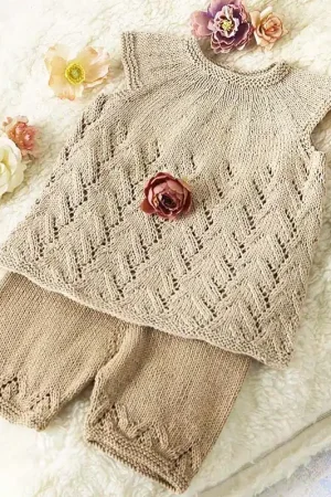 Baby set Freja breien - Lang Yarns breipakket Koopje