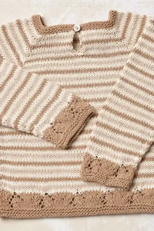 Exclusieve Aanbieding Babytruitje Kaia breien - Lang Yarns breipakket