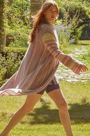 Lang damesvest Najra breien - Lang Yarns breipakket Goedkoop