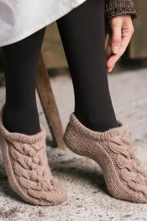 Favoriet Dames sloffen breien - Novita Isoveli breipakket