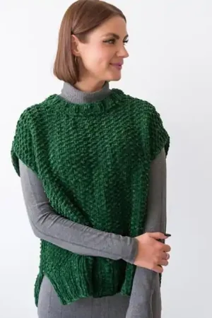 Velours dames spencer breien - The Look breipakket Direct Beschikbaar