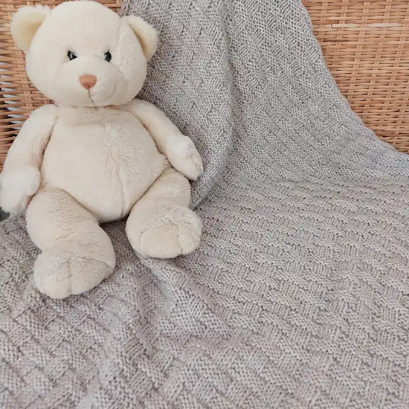 Goedkoop Babydeken Bo breien - Hobby Gigant breipakket