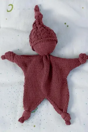 Knuffelpopje breien - Lang Yarns Baby Cotton breipakket Direct Verzonden