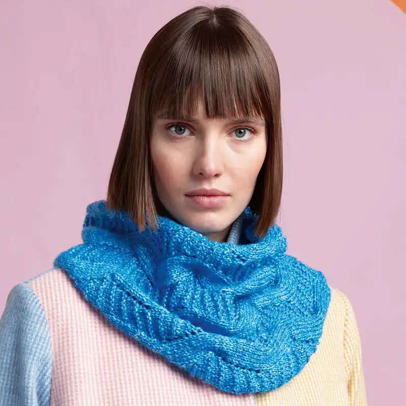 Col Zumra breien - Lang Yarns breipakket Tijdelijk Beschikbaar