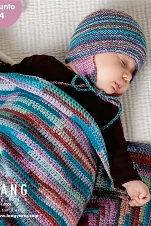 Punto 54 Layette Merino 200 color - Lang Yarns baby breiboek Finale Uitverkoop