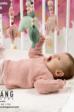 Punto 36 Layette Baby Cotton - Lang Yarns baby breiboek Speciale Aanbieding