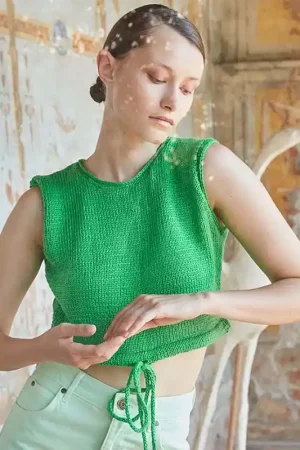 Premium Katoenen topje breien - Wooladdicts Sunshine breipakket