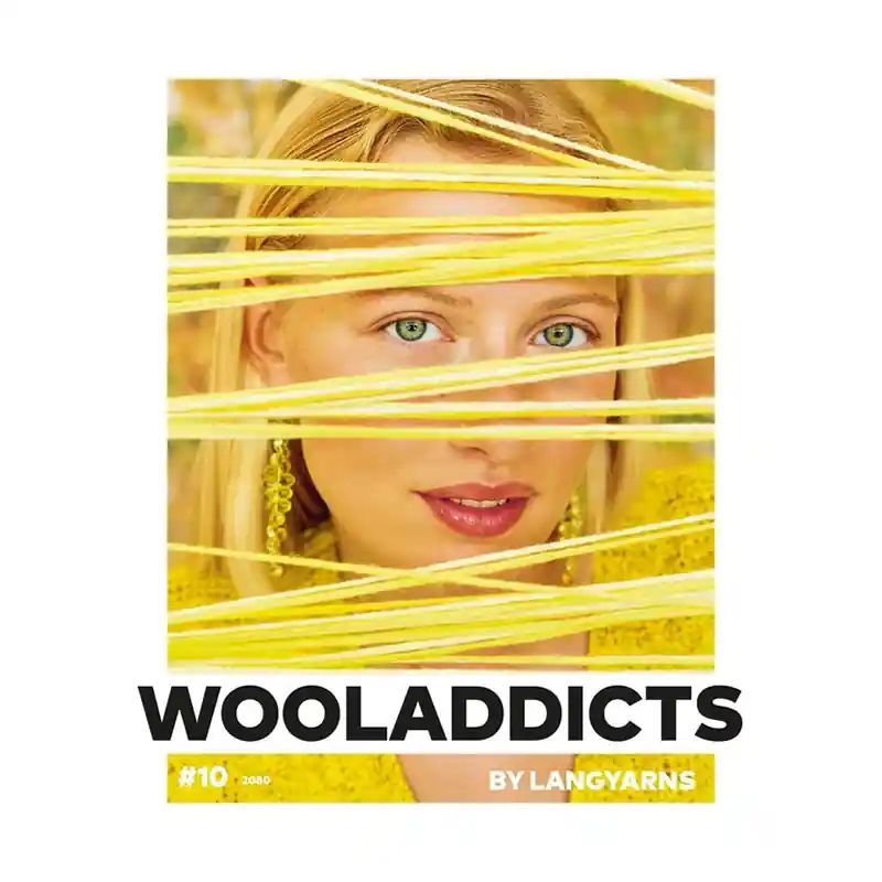 Direct Beschikbaar Wooladdicts #10 - Lang Yarns patroonboek voor breien en haken