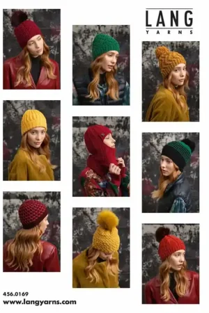 Lang Yarns Accessoires - breipatronen mutsen Tijdelijk Beschikbaar