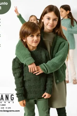 Lang Yarns Punto 41 Atlantis - Breiboek kinderen 6 tot 14 jaar Direct Beschikbaar