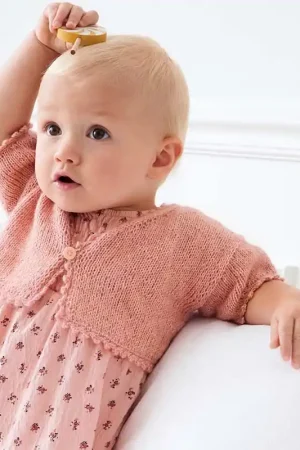 Baby vestje breien - Lana Grossa Ecopuno breipakket Speciale Aanbieding