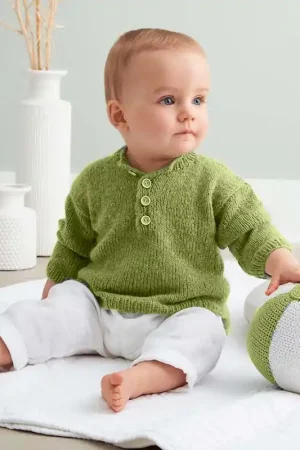 Gratis Verzending Kindertrui breien - Lana Grossa Ecopuno breipakket