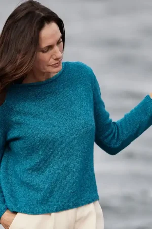 Speciale Aanbieding Basic damestrui voor de zomer breien - Lana Grossa Ecopuno breipakket