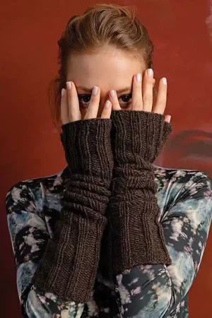 Koop Online Handwarmers breien - Lang Yarns Noble Yak breipakket