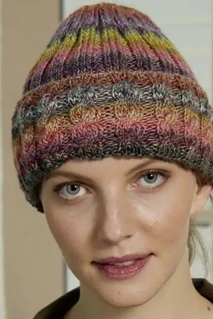 Aanbieding Dames muts breien - Lang Yarns Frida breipakket