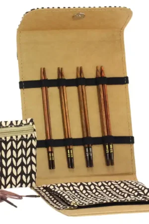 Beste Prijs Lana Grossa Vario verwisselbare rondbreinaalden set 4 Naturale 11,5 cm