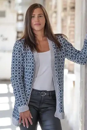 Fair Isle damesvest breien - FairMade breipakket Beperkte Voorraad