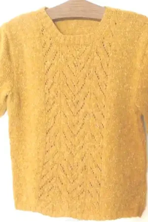 Breipatroon damestrui Fine Donegal - Debbie Bliss Hoge Kwaliteit