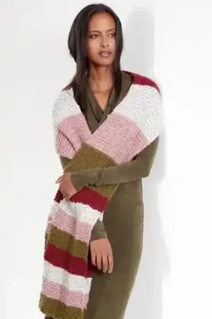 Op = Op Sjaal breien van Lana Grossa Cloud